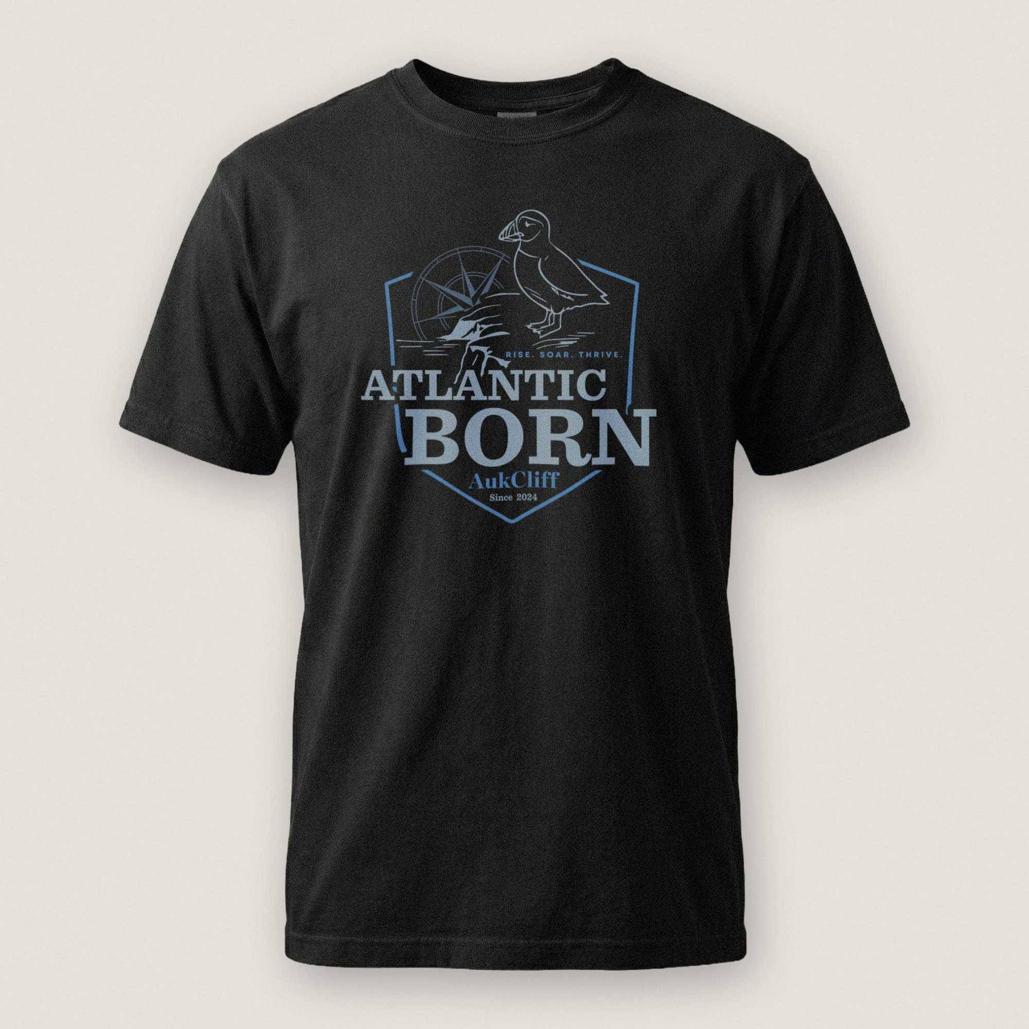 AukCliff® The Origin Collection T-shirt Black / S Atlantic Born Comfort Colors T-Shirt