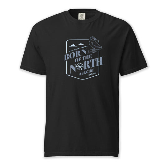 AukCliff® The Origin Collection T-shirt Black / S Born of the North Comfort Colors T-Shirt