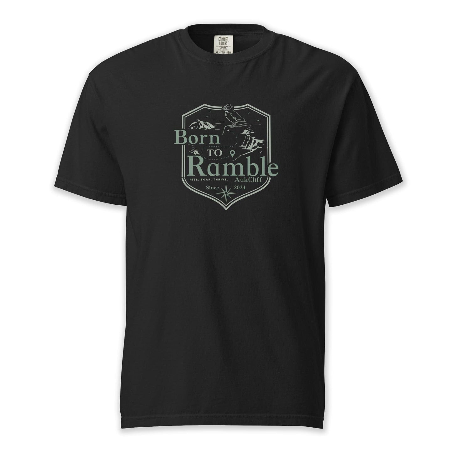 AukCliff® The Origin Collection T-shirt Black / S Born to Ramble T-Shirt