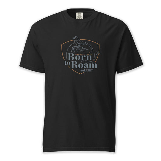 AukCliff® The Origin Collection T-shirt Black / S Born to Roam Comfort Colors T-Shirt