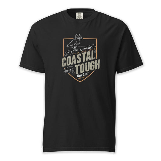 AukCliff® The Origin Collection T-shirt Black / S Coastal Tough Comfort Colors T-Shirt