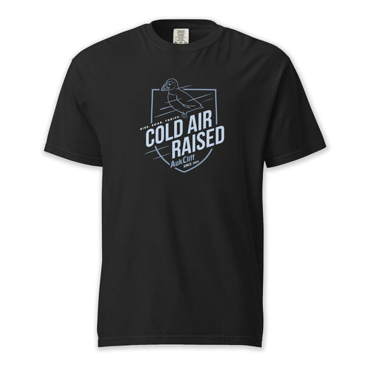 AukCliff® The Origin Collection T-shirt Black / S Cold Air Raised Comfort Colors T-Shirt