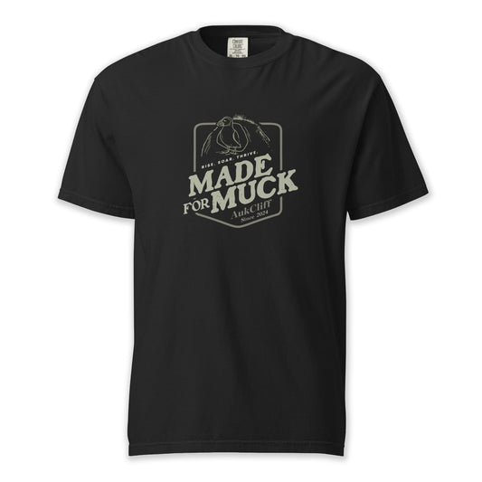 AukCliff® The Origin Collection T-shirt Black / S Made for Muck Comfort Colors T-Shirt