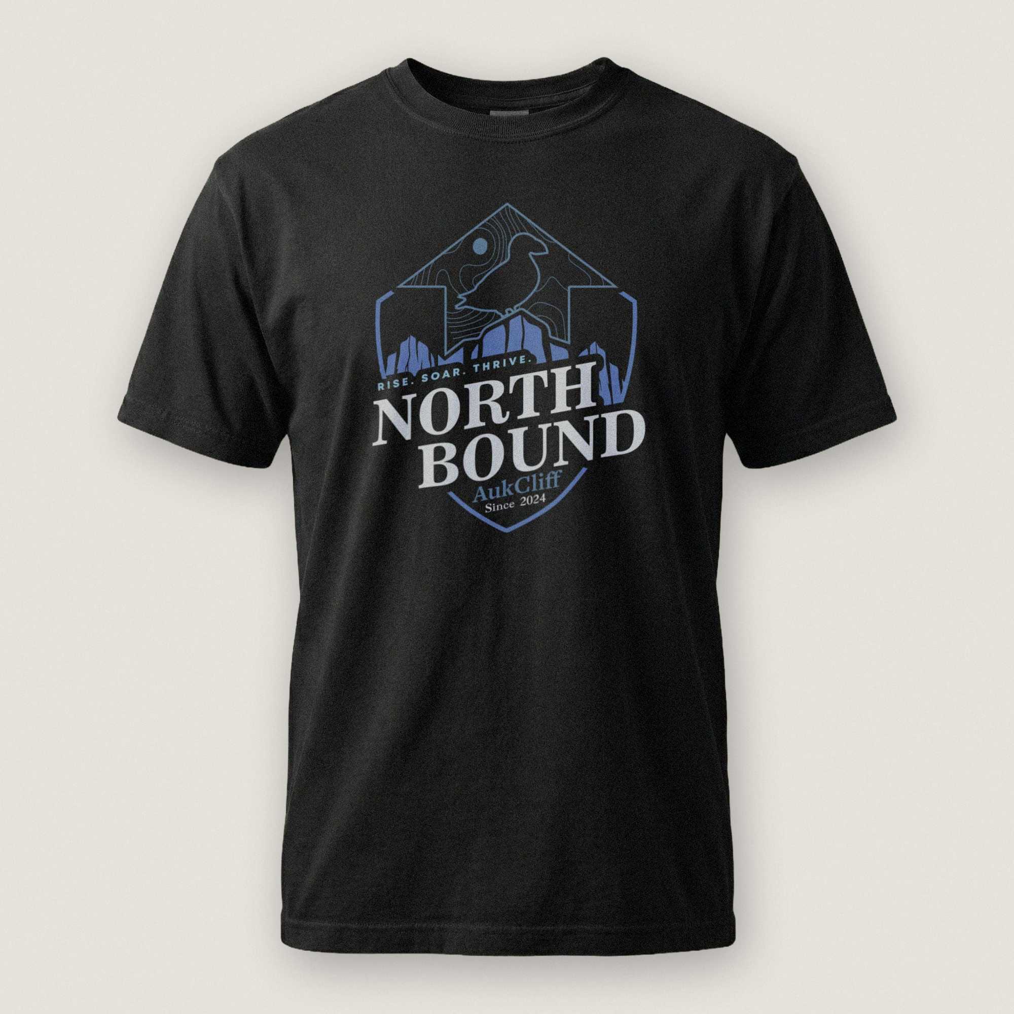 AukCliff® The Origin Collection T-shirt Black / S North Bound Comfort Colors T-Shirt