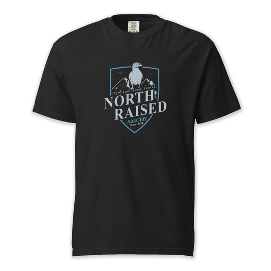 AukCliff® The Origin Collection T-shirt Black / S North Raised Comfort Colors T-Shirt