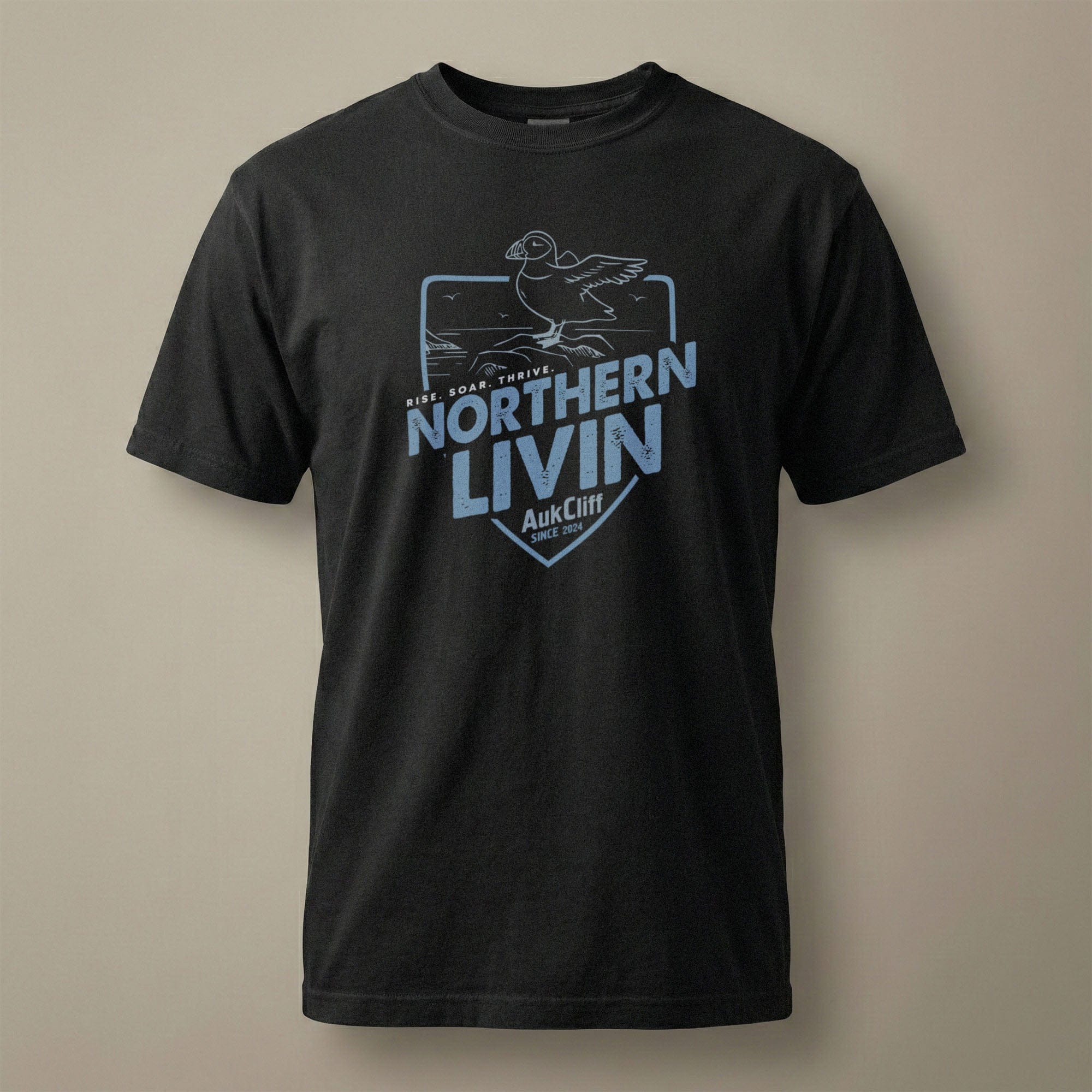 AukCliff® The Origin Collection T-shirt Black / S Northern Livin’ Comfort Colors T-Shirt