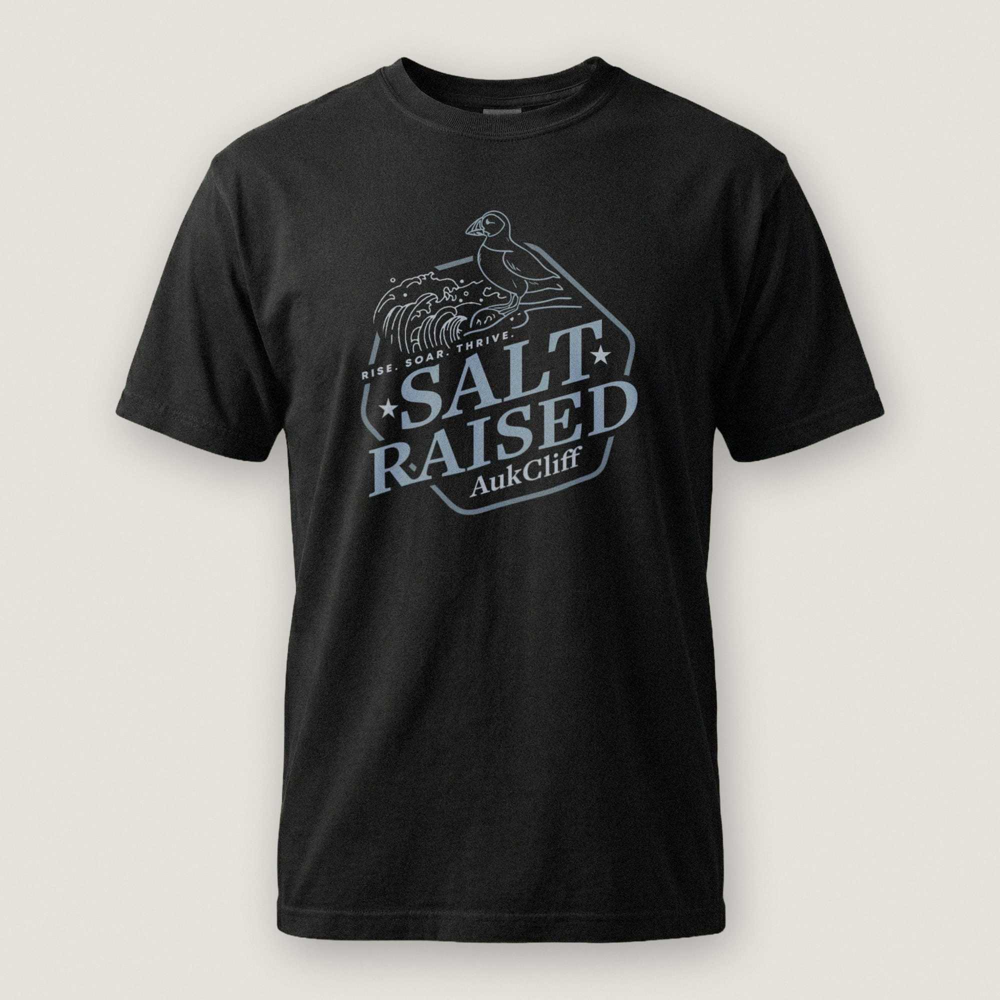 AukCliff® The Origin Collection T-shirt Black / S Salt Raised Comfort Colors T-Shirt