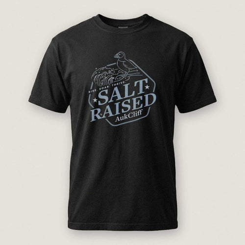 AukCliff® The Origin Collection T-shirt Black / S Salt Raised Comfort Colors T-Shirt