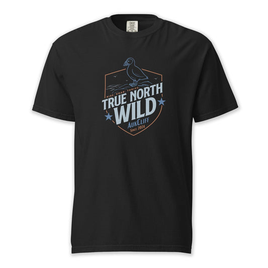 AukCliff® The Origin Collection T-shirt Black / S True North Wild Comfort Colors T-Shirt