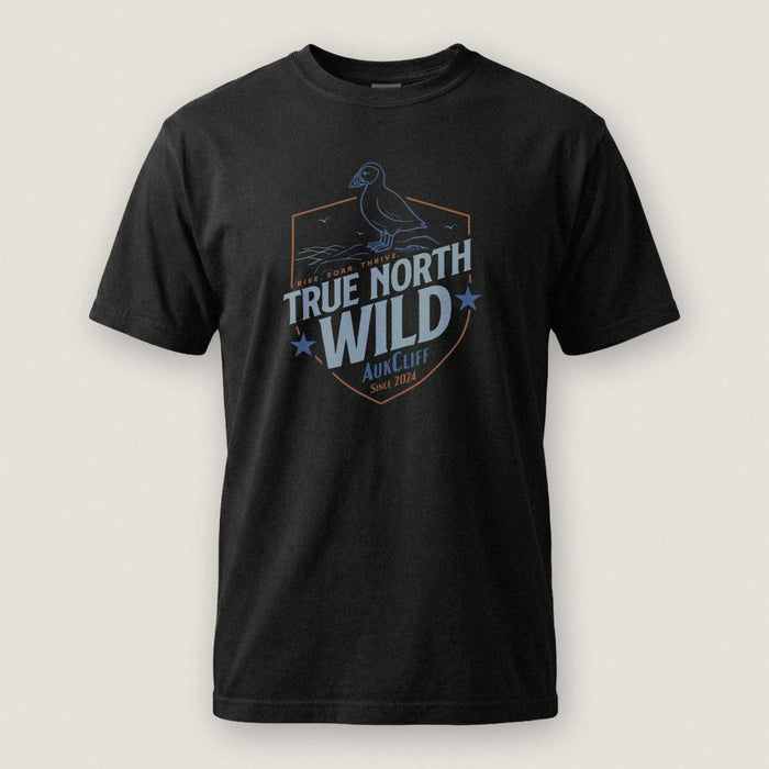 AukCliff® The Origin Collection T-shirt Black / S True North Wild Comfort Colors T-Shirt