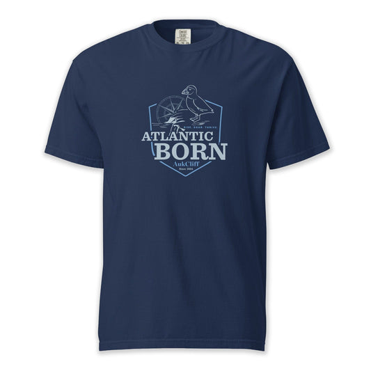 AukCliff® The Origin Collection T-shirt True Navy / S Atlantic Born Comfort Colors T-Shirt