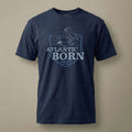 AukCliff® The Origin Collection T-shirt True Navy / S Atlantic Born Comfort Colors T-Shirt