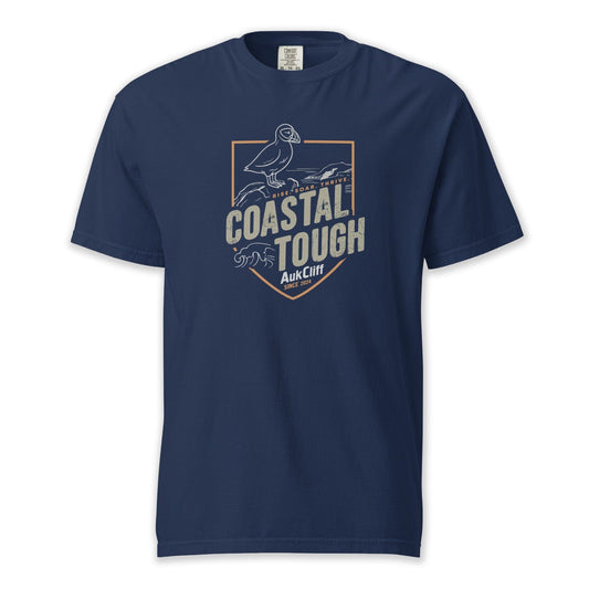 AukCliff® The Origin Collection T-shirt True Navy / S Coastal Tough Comfort Colors T-Shirt