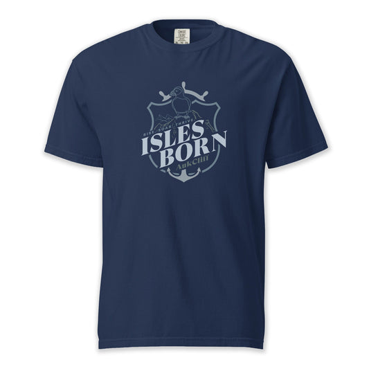 AukCliff® The Origin Collection T-shirt True Navy / S Isles Born Comfort Colors T-Shirt