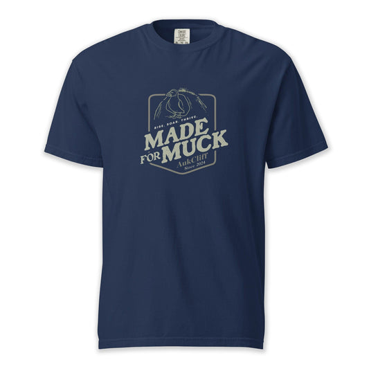 AukCliff® The Origin Collection T-shirt True Navy / S Made for Muck Comfort Colors T-Shirt