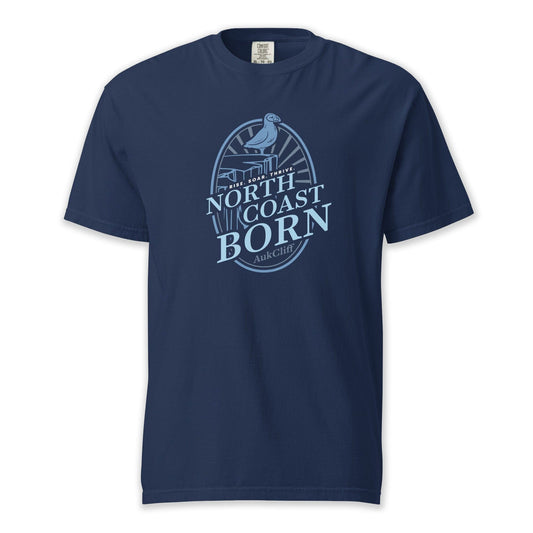 AukCliff® The Origin Collection T-shirt True Navy / S North Coast Born Comfort Colors T-Shirt