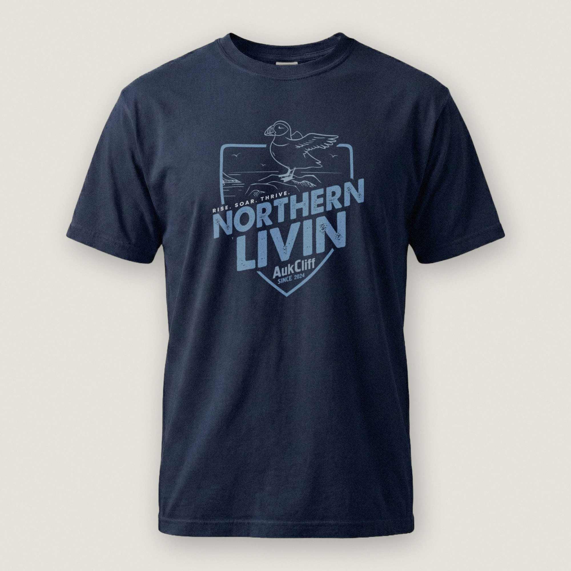 AukCliff® The Origin Collection T-shirt True Navy / S Northern Livin’ Comfort Colors T-Shirt