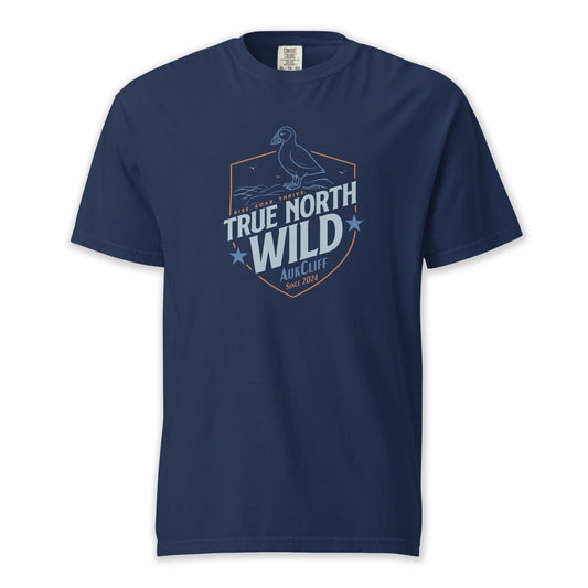 AukCliff® The Origin Collection T-shirt True Navy / S True North Wild Comfort Colors T-Shirt