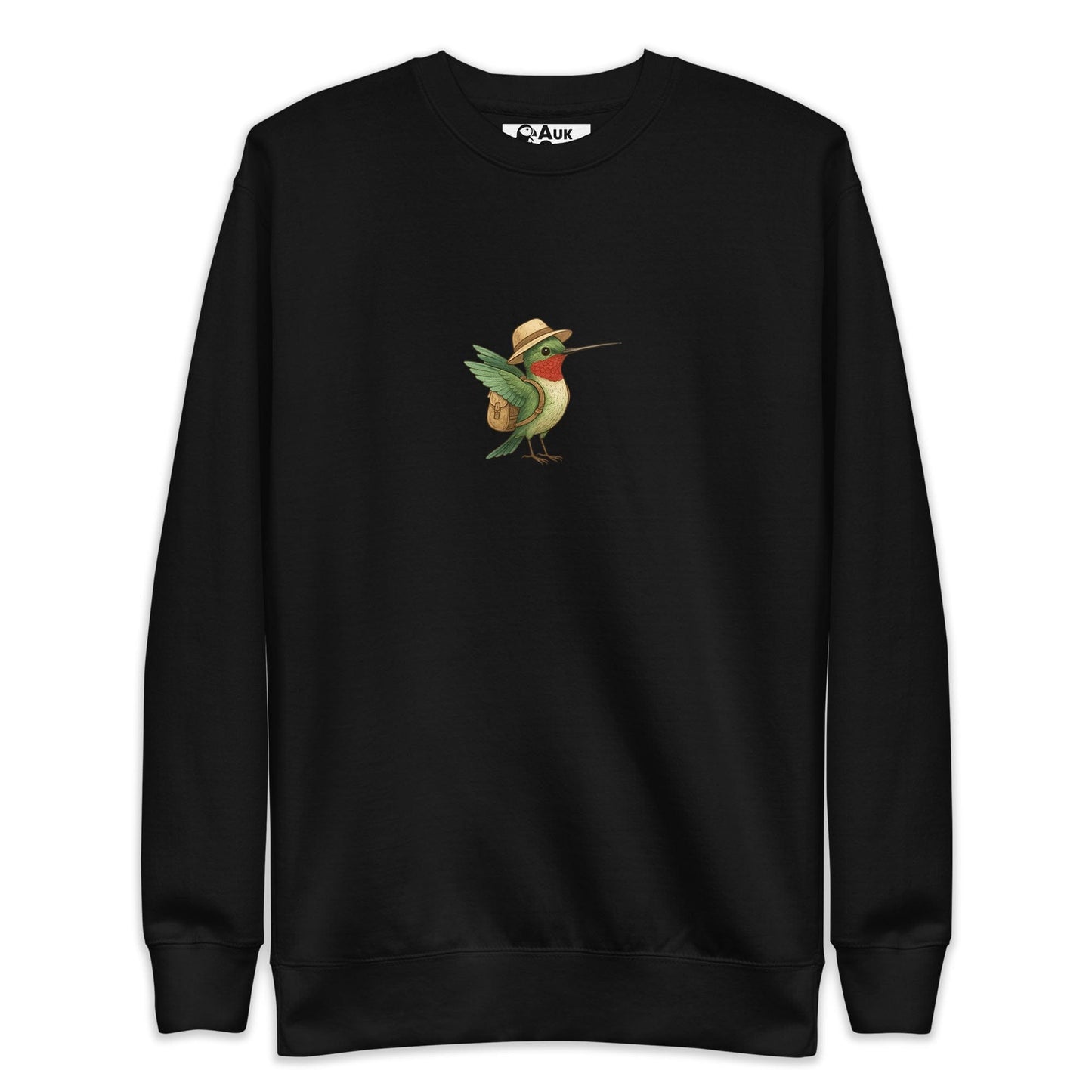 AukCliff Trailblazer Collection Graphic Sweatshirts Black / S Trailblazer Hummingbird Sweatshirt