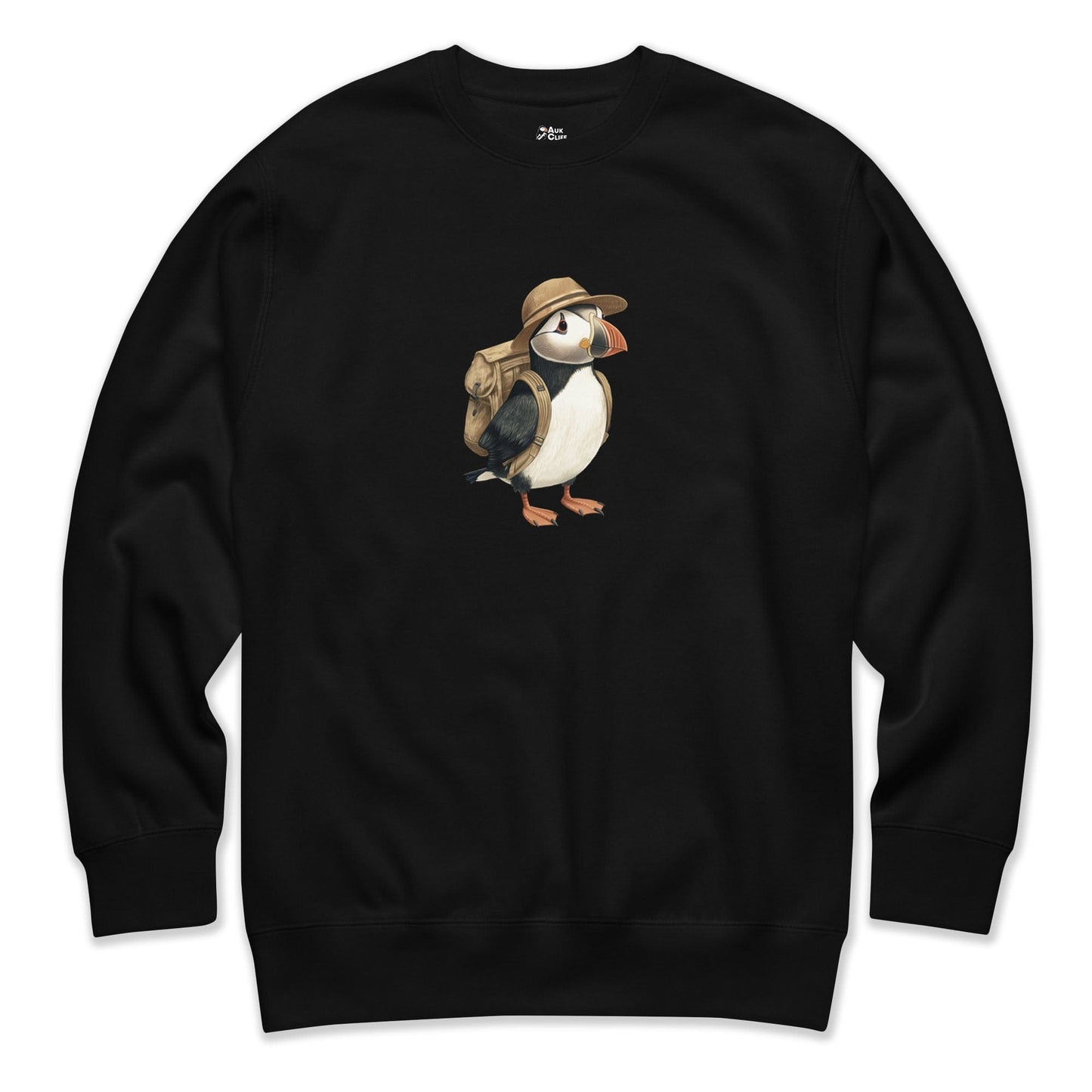 AukCliff Trailblazer Collection Graphic Sweatshirts Black / S Trailblazer Puffin Sweatshirt