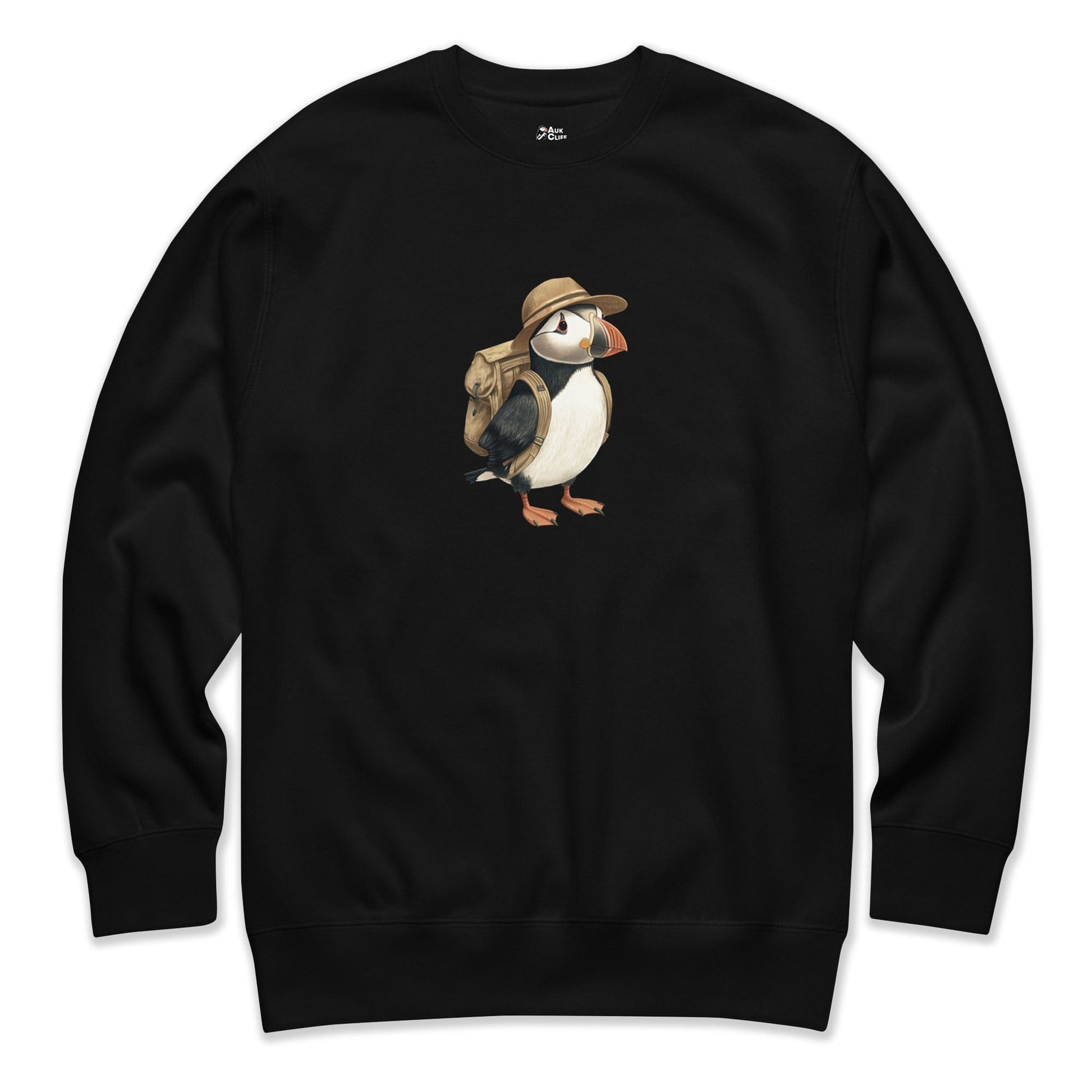 AukCliff Trailblazer Collection Graphic Sweatshirts Black / S Trailblazer Puffin Sweatshirt