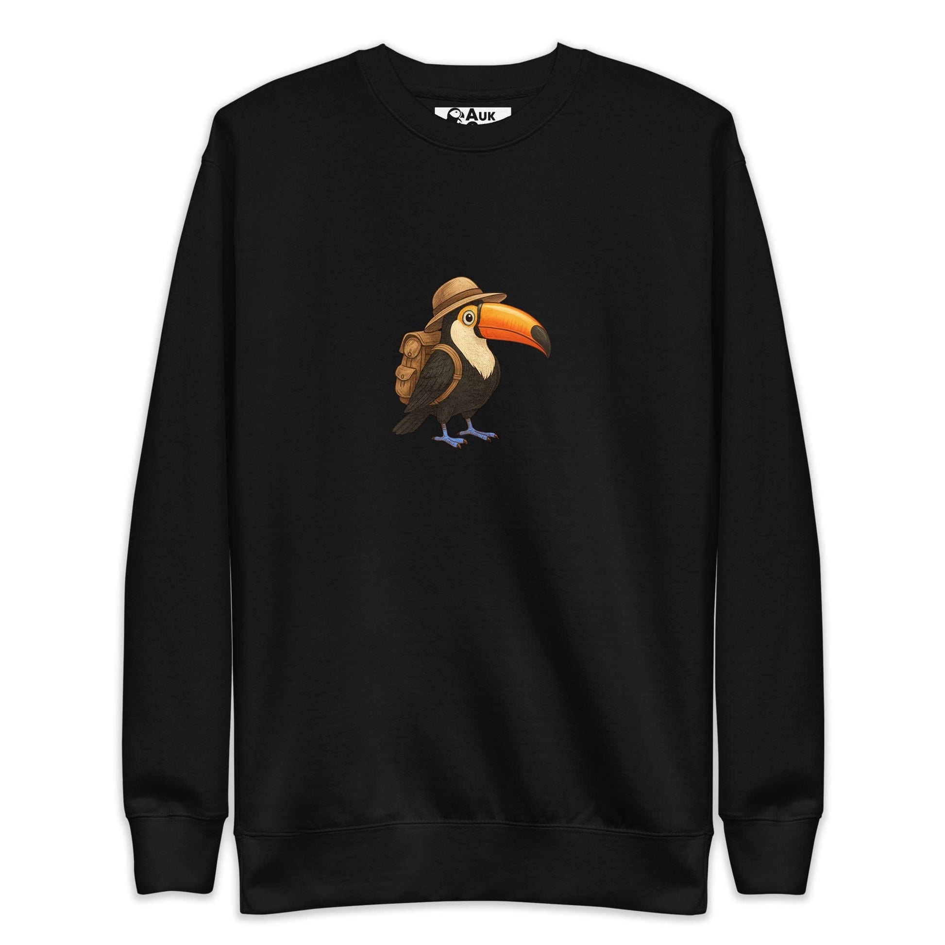 AukCliff Trailblazer Collection Graphic Sweatshirts Black / S Trailblazer Toucan Sweatshirt