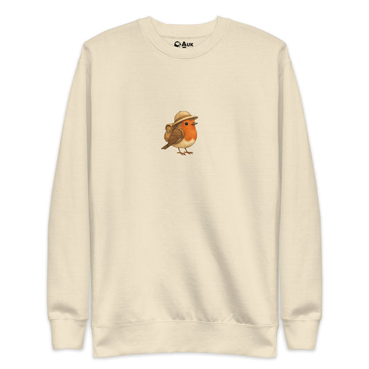 AukCliff Trailblazer Collection Graphic Sweatshirts Bone / S Trailblazer English Robin Sweatshirt
