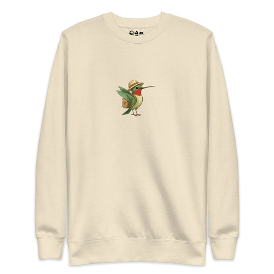 AukCliff Trailblazer Collection Graphic Sweatshirts Bone / S Trailblazer Hummingbird Sweatshirt