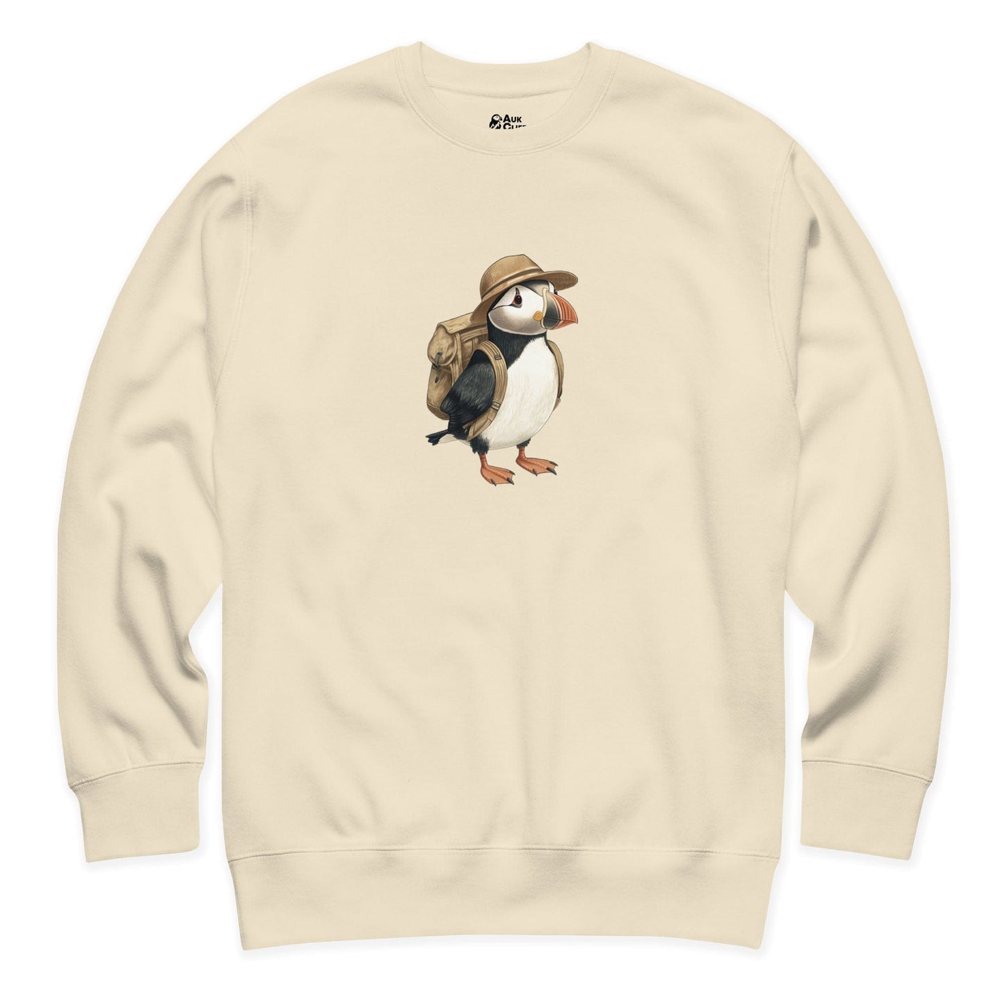 AukCliff Trailblazer Collection Graphic Sweatshirts Bone / S Trailblazer Puffin Sweatshirt