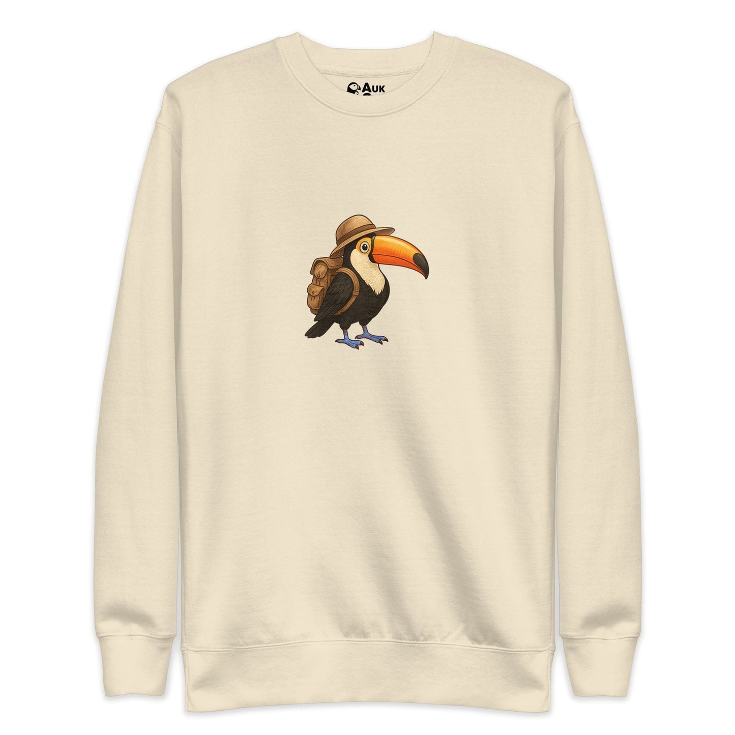 AukCliff Trailblazer Collection Graphic Sweatshirts Bone / S Trailblazer Toucan Sweatshirt