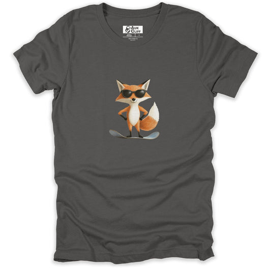 AukCliff Trailblazer Collection Graphic Tees Asphalt / S Trailblazer Fox Snowboarding T-shirt