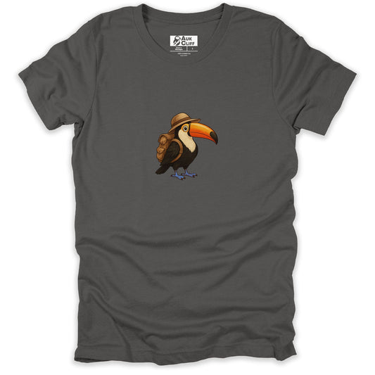 AukCliff Trailblazer Collection Graphic Tees Asphalt / S Trailblazer Toucan T-shirt