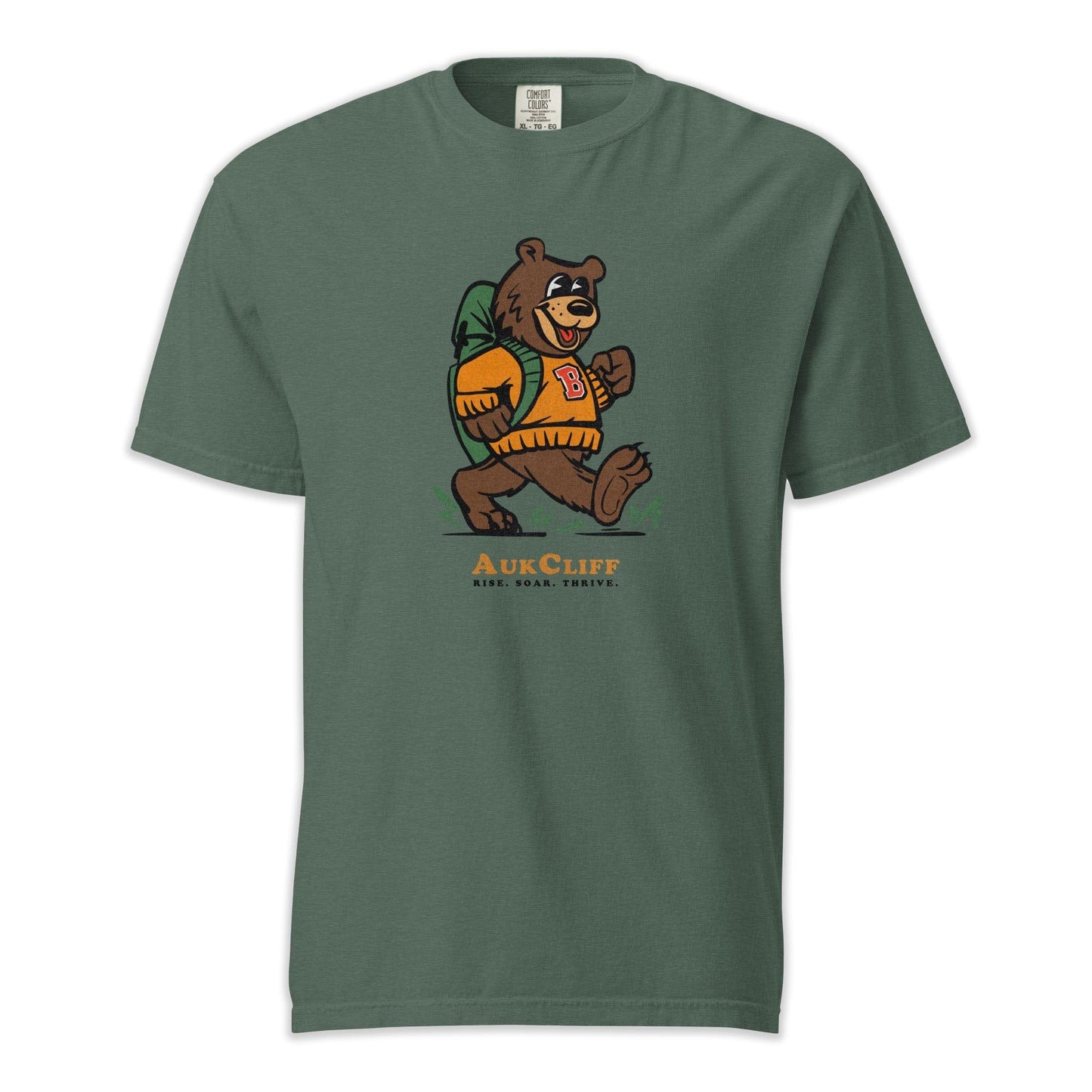 AukCliff Trailblazer Collection Graphic Tees Blue Spruce / S Trailblazer Bear Comfort Colors T-shirt