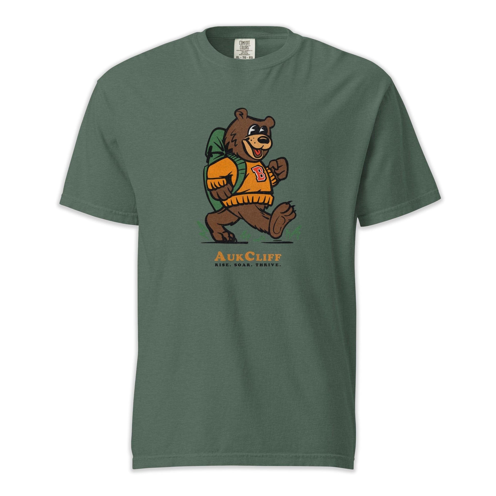 AukCliff Trailblazer Collection Graphic Tees Blue Spruce / S Trailblazer Bear Comfort Colors T-shirt
