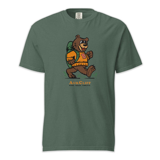 AukCliff Trailblazer Collection Graphic Tees Blue Spruce / S Trailblazer Bear Comfort Colors T-shirt