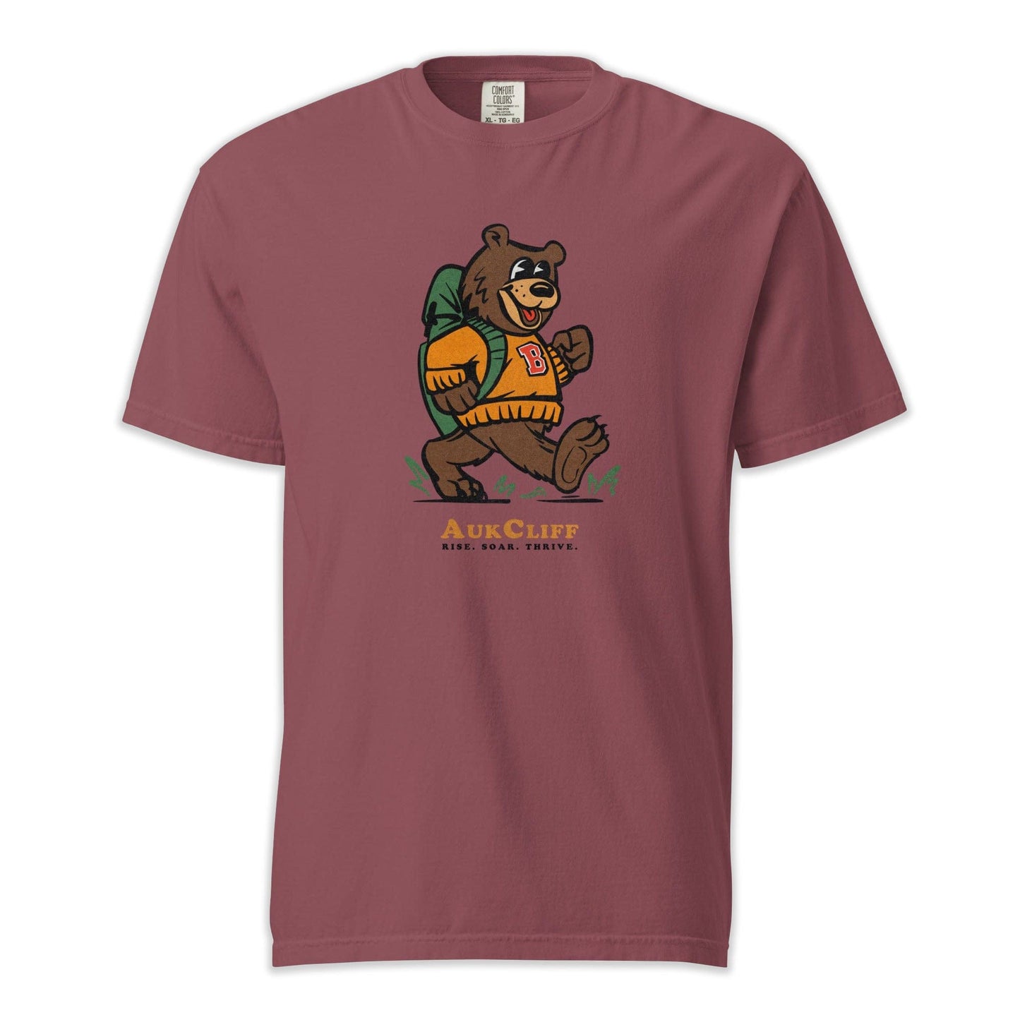 AukCliff Trailblazer Collection Graphic Tees Brick / S Trailblazer Bear Comfort Colors T-shirt