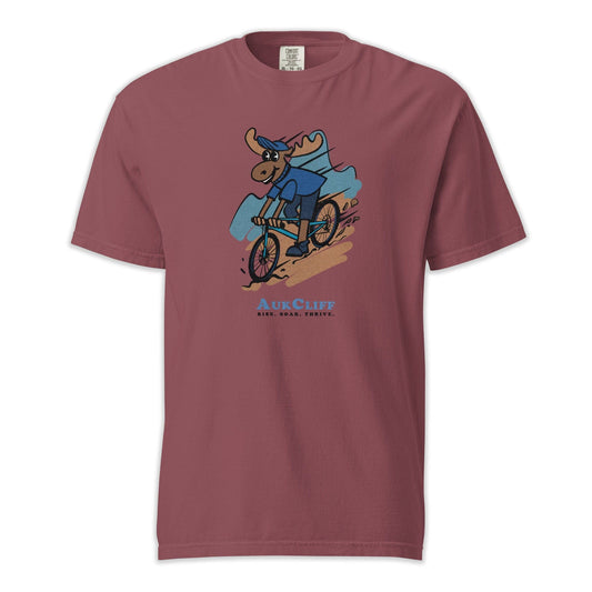 AukCliff Trailblazer Collection Graphic Tees Brick / S Trailblazer MTB Moose Comfort Colors T-shirt