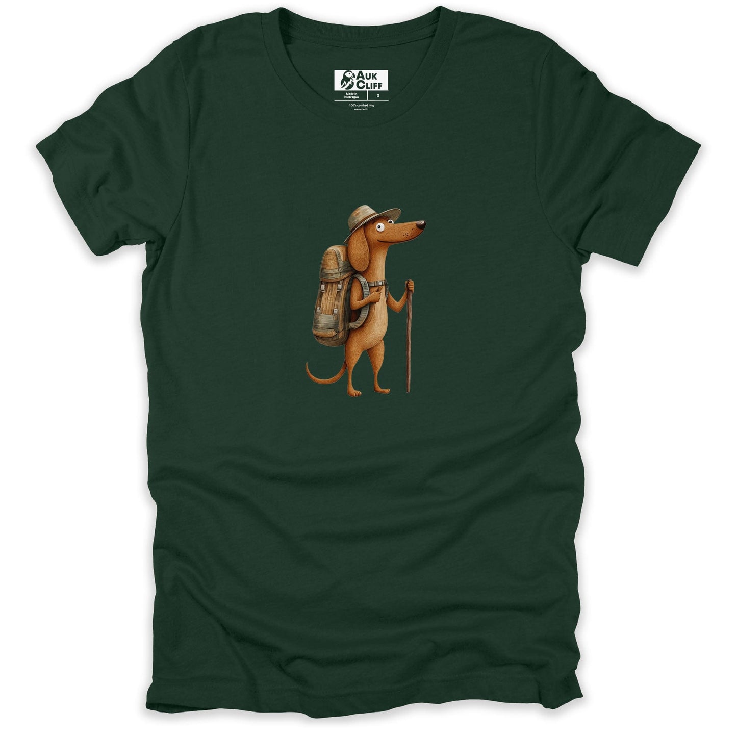 AukCliff Trailblazer Collection Graphic Tees Forest / S Trailblazer Sausage Dog T-shirt