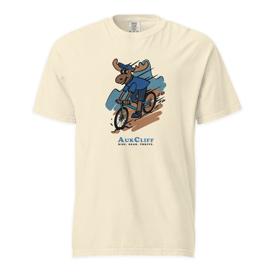 AukCliff Trailblazer Collection Graphic Tees Ivory / S Trailblazer MTB Moose Comfort Colors T-shirt