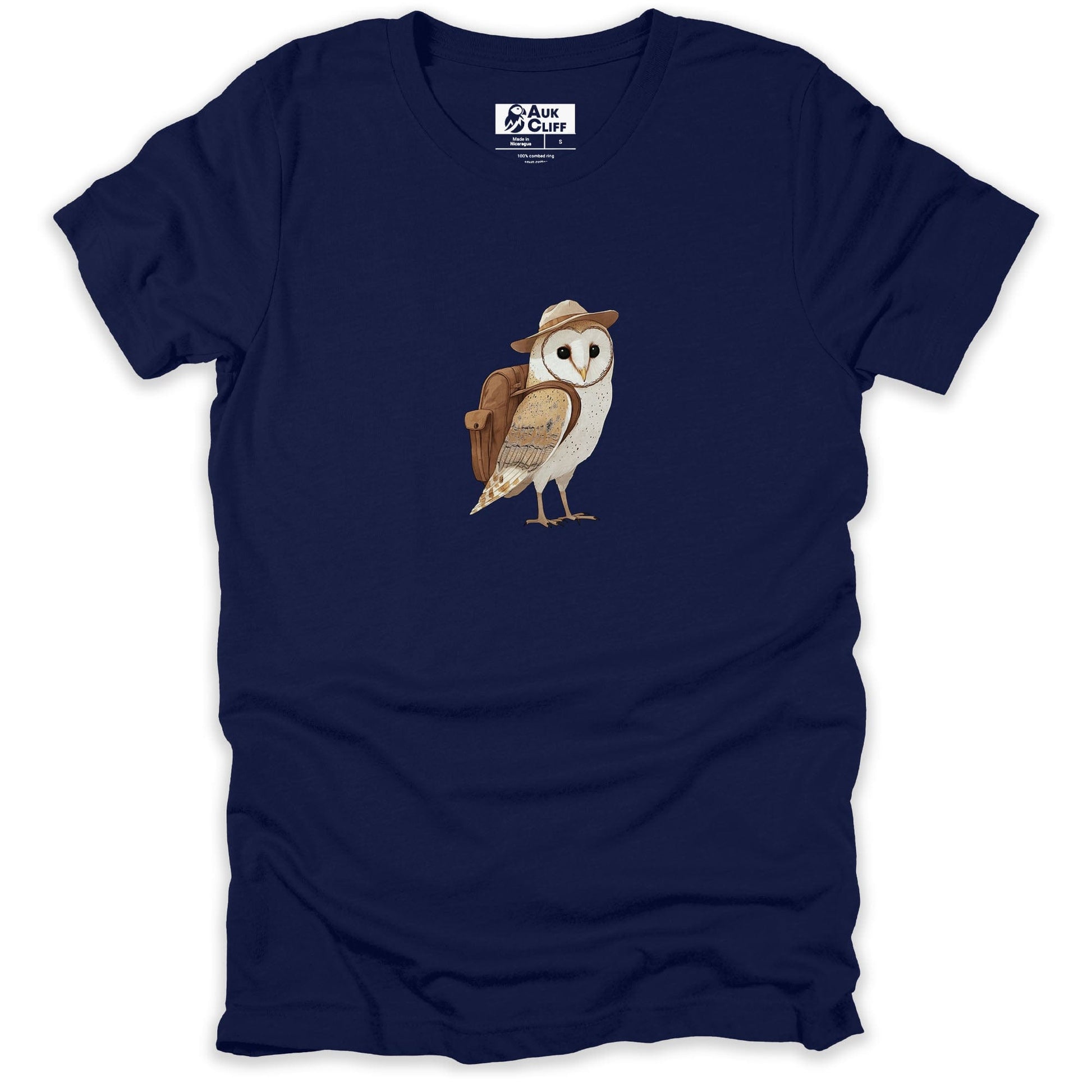 AukCliff Trailblazer Collection Graphic Tees Navy / S Trailblazer Barn Owl T-shirt