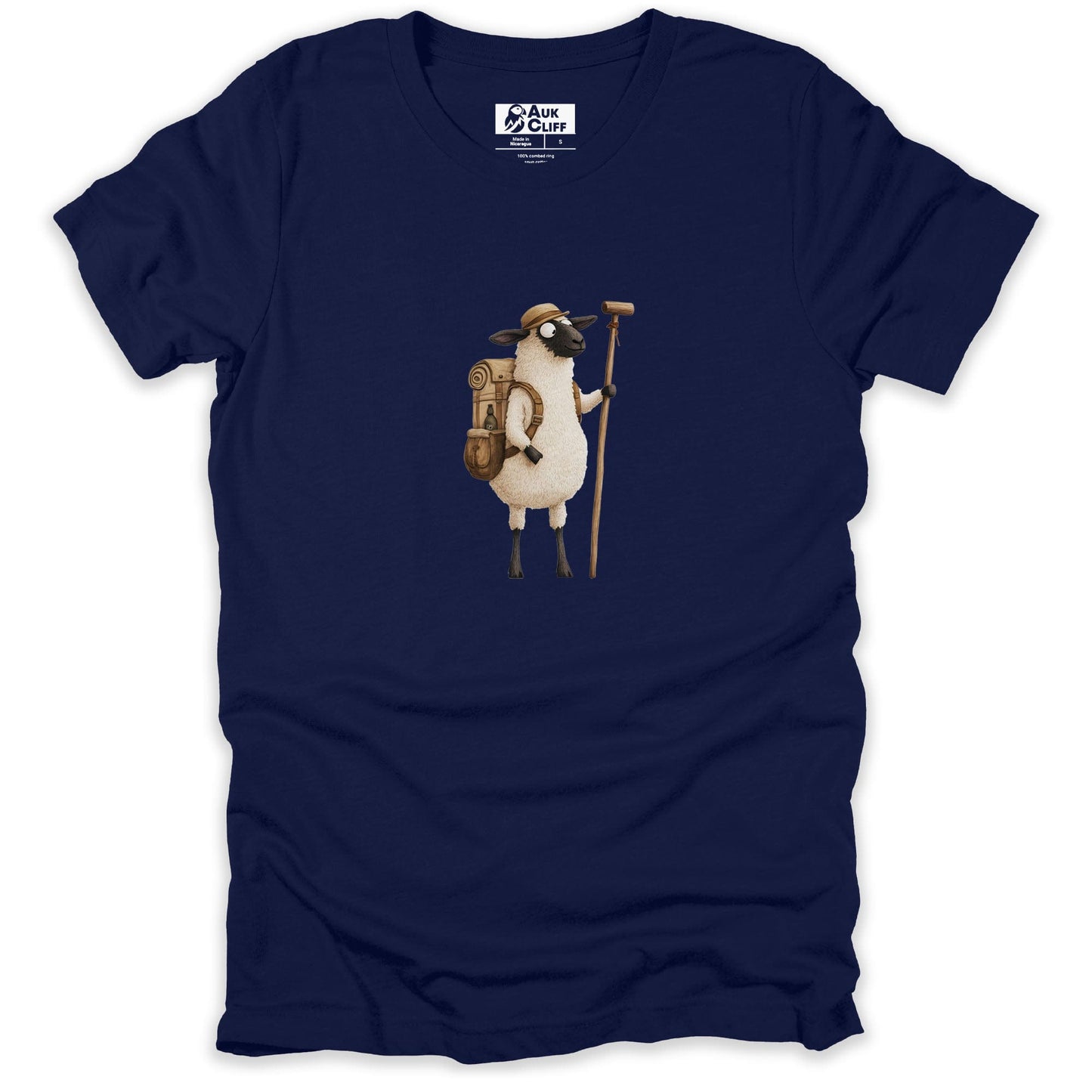 AukCliff Trailblazer Collection Graphic Tees Navy / S Trailblazer Sheep T-shirt