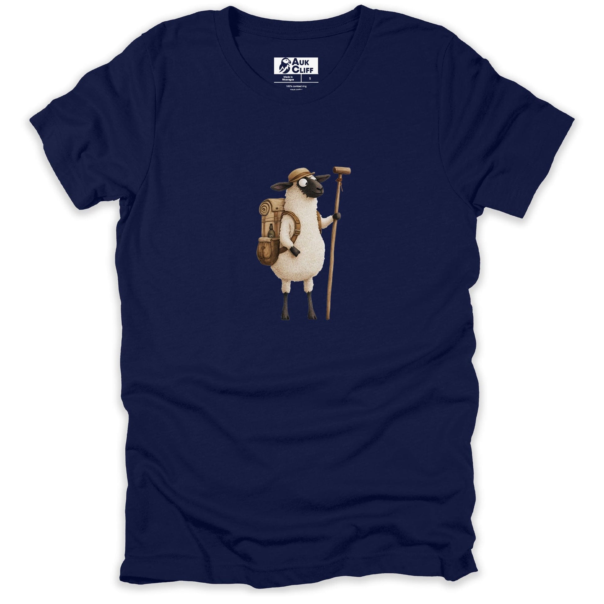 AukCliff Trailblazer Collection Graphic Tees Navy / S Trailblazer Sheep T-shirt