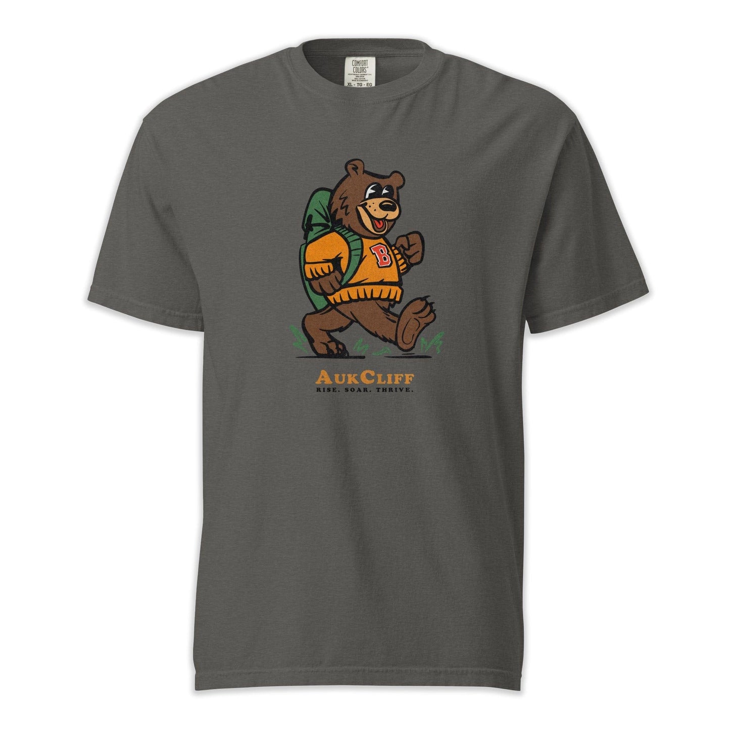 AukCliff Trailblazer Collection Graphic Tees Pepper / S Trailblazer Bear Comfort Colors T-shirt