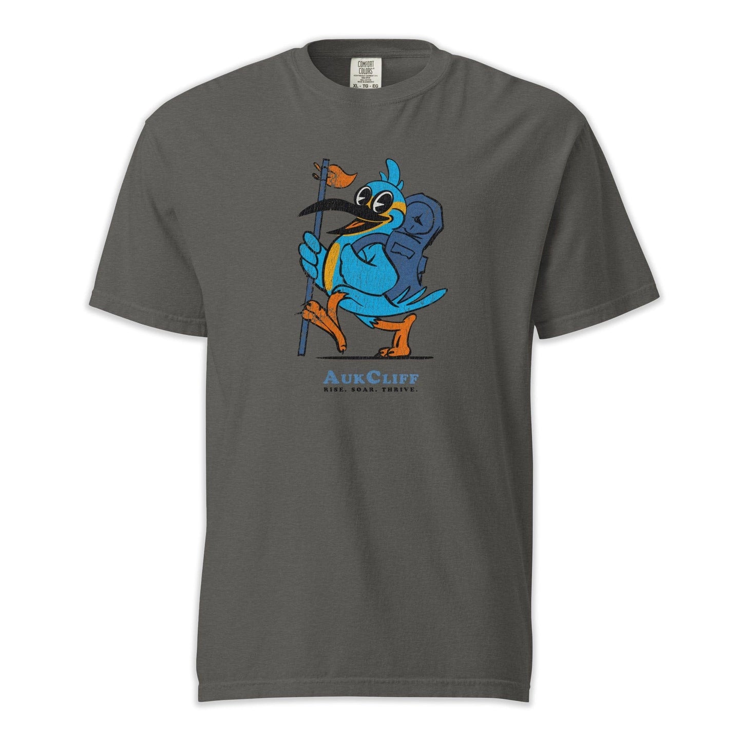 AukCliff Trailblazer Collection Graphic Tees Pepper / S Trailblazer Kingfisher Comfort Colors T-shirt