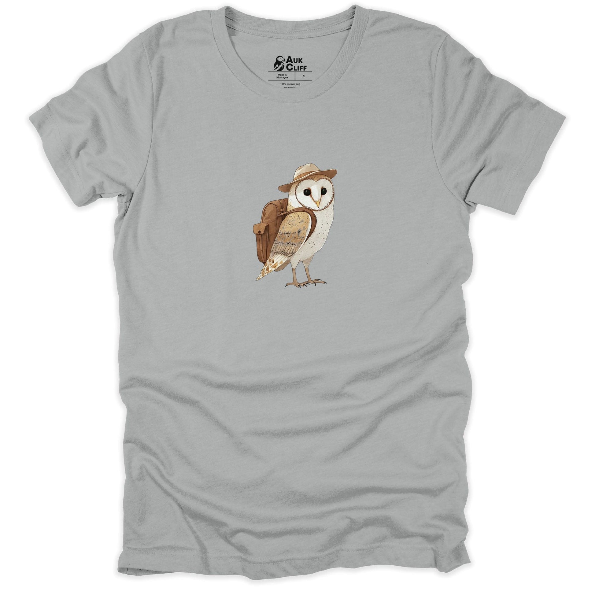 AukCliff Trailblazer Collection Graphic Tees Silver / S Trailblazer Barn Owl T-shirt
