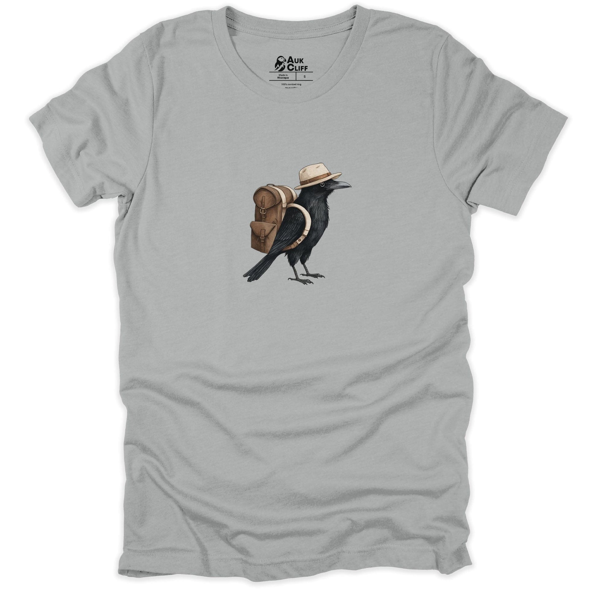 AukCliff Trailblazer Collection Graphic Tees Silver / S Trailblazer Raven T-shirt