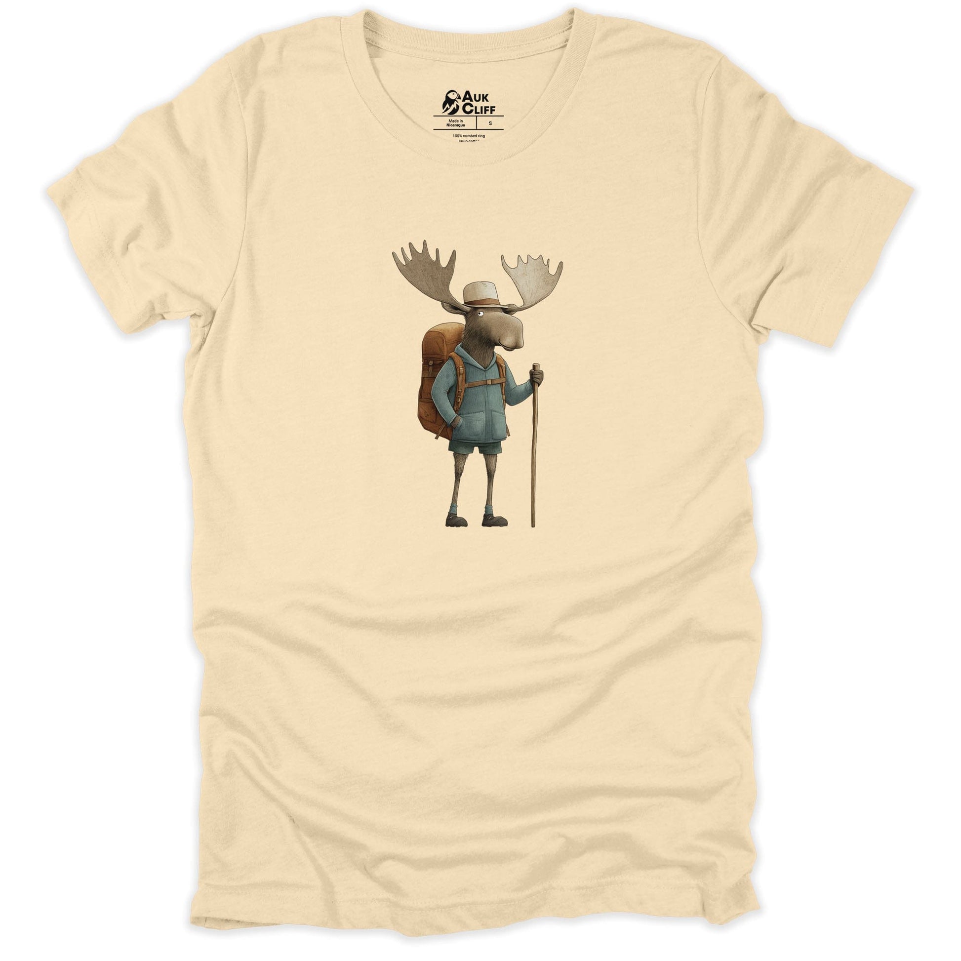 AukCliff Trailblazer Collection Graphic Tees Soft Cream / S Trailblazer Moose T-shirt