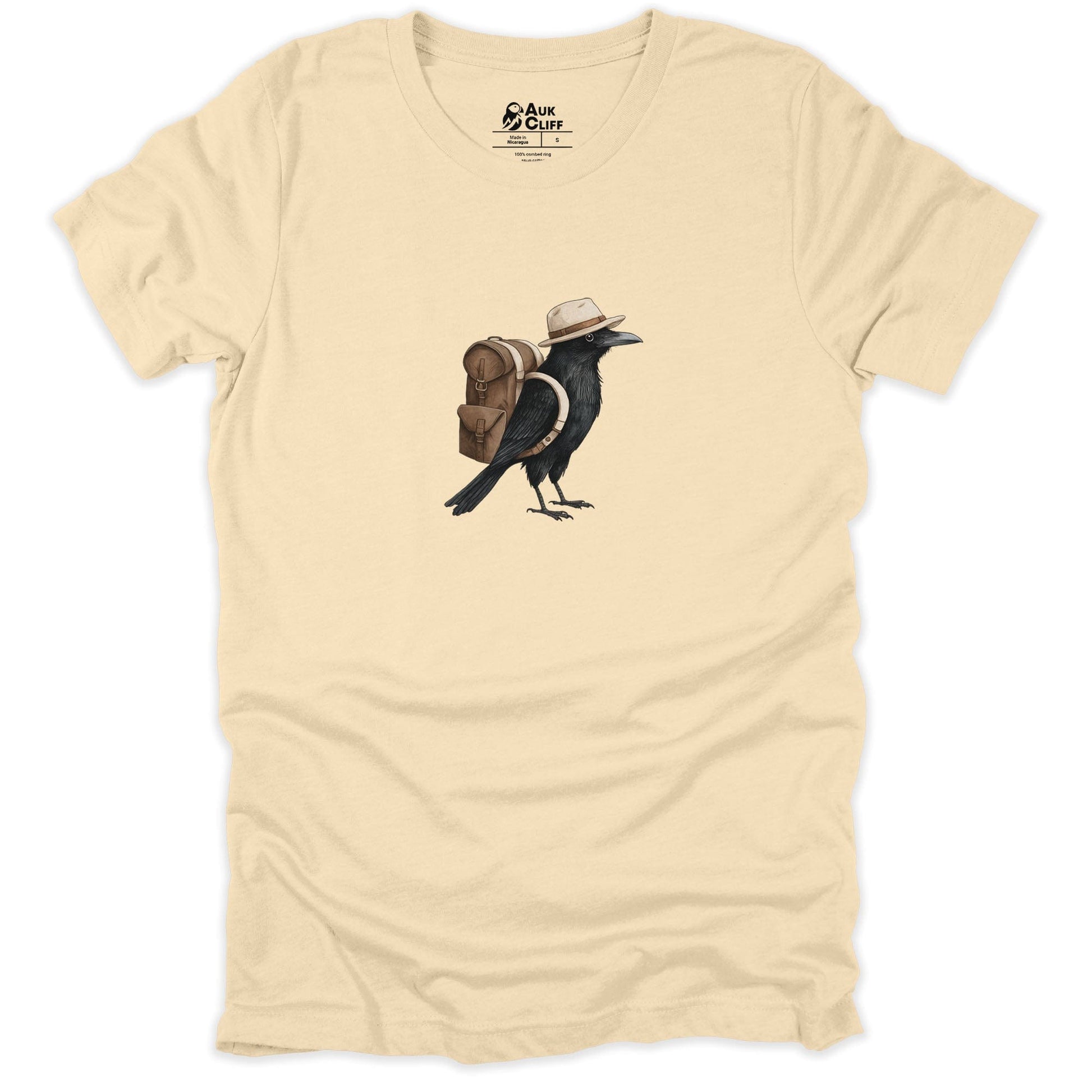 AukCliff Trailblazer Collection Graphic Tees Soft Cream / S Trailblazer Raven T-shirt
