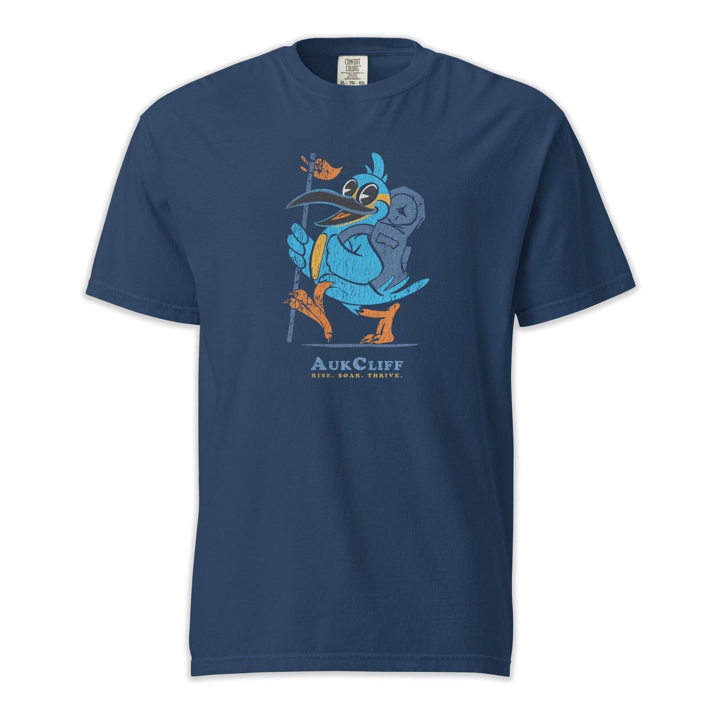 AukCliff Trailblazer Collection Graphic Tees True Navy / S Trailblazer Kingfisher Comfort Colors T-shirt