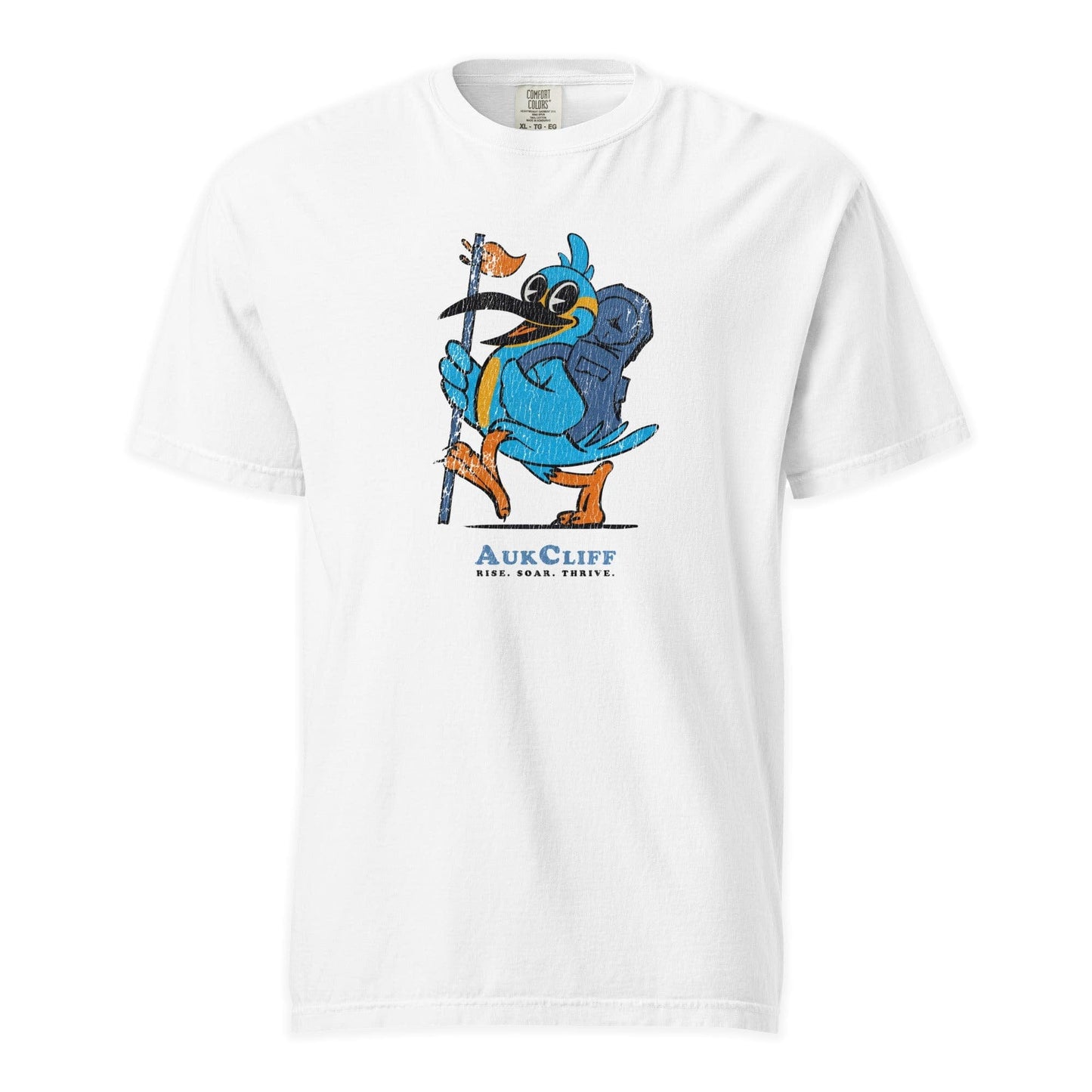 AukCliff Trailblazer Collection Graphic Tees White / S Trailblazer Kingfisher Comfort Colors T-shirt